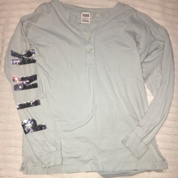 PINK Victoria's Secret Tops - PINK LONG SLEEVE T SHIRT